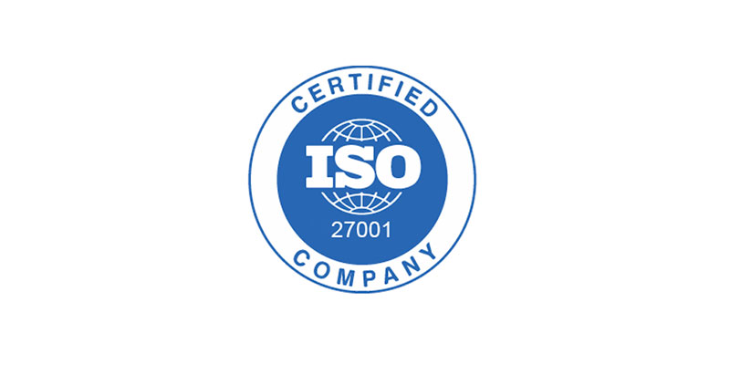 Certified ISO 27001 Company